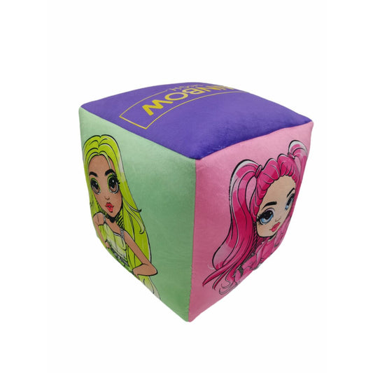 Rainbow High Würfelkissen Perfektes Dekokissen für jedes Zimmer