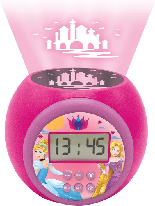 Princess Projektor-Wecker mit Zeitschaltuhr Perfekt für das Kinderzimmer