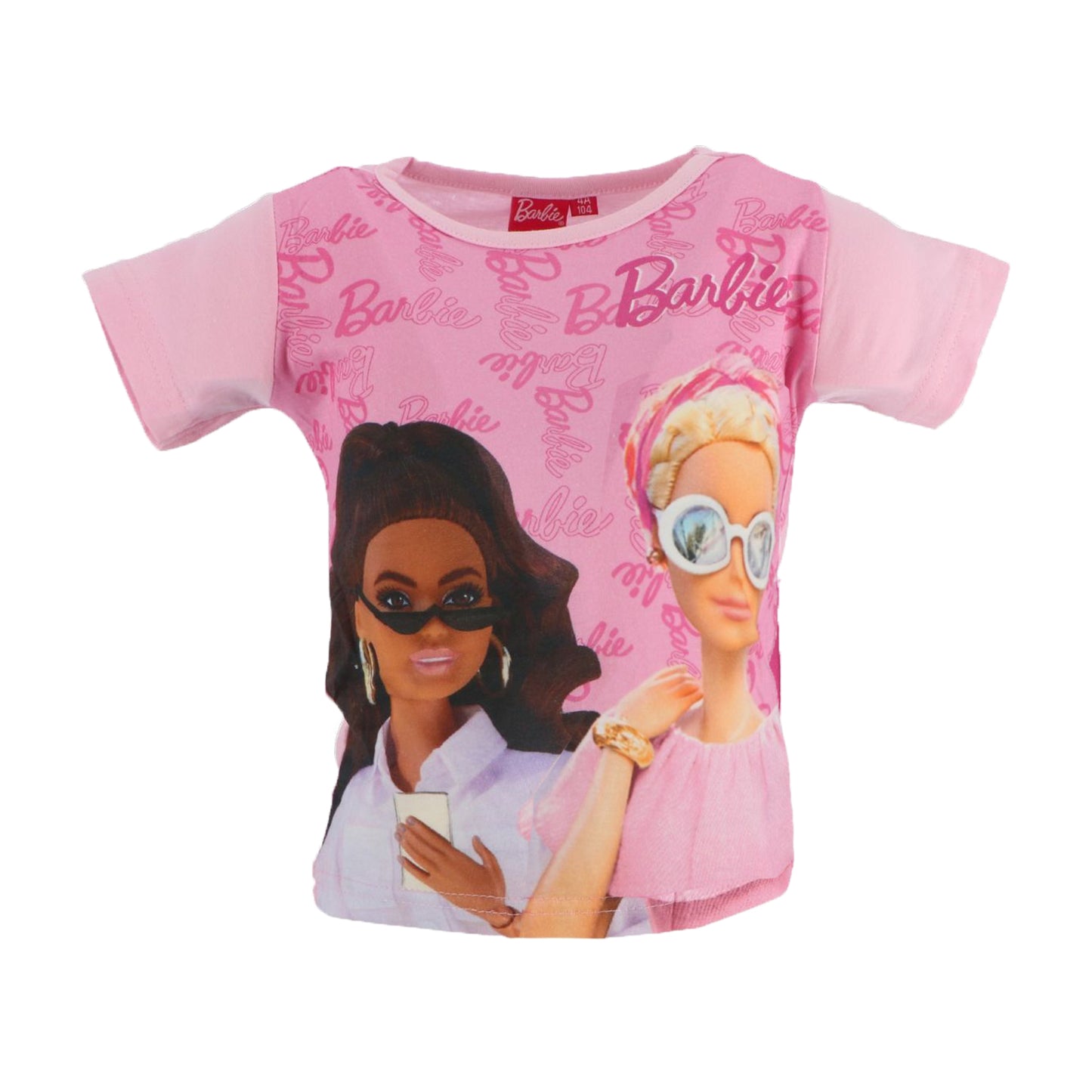 Barbie T-Shirt für Kinder mit Print Kurzarm-Shirt für Mädchen