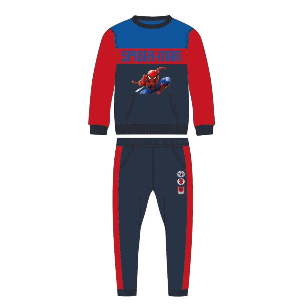 Spiderman Jogginganzug Kinder 100% Polyester Zweiteiler Jungen