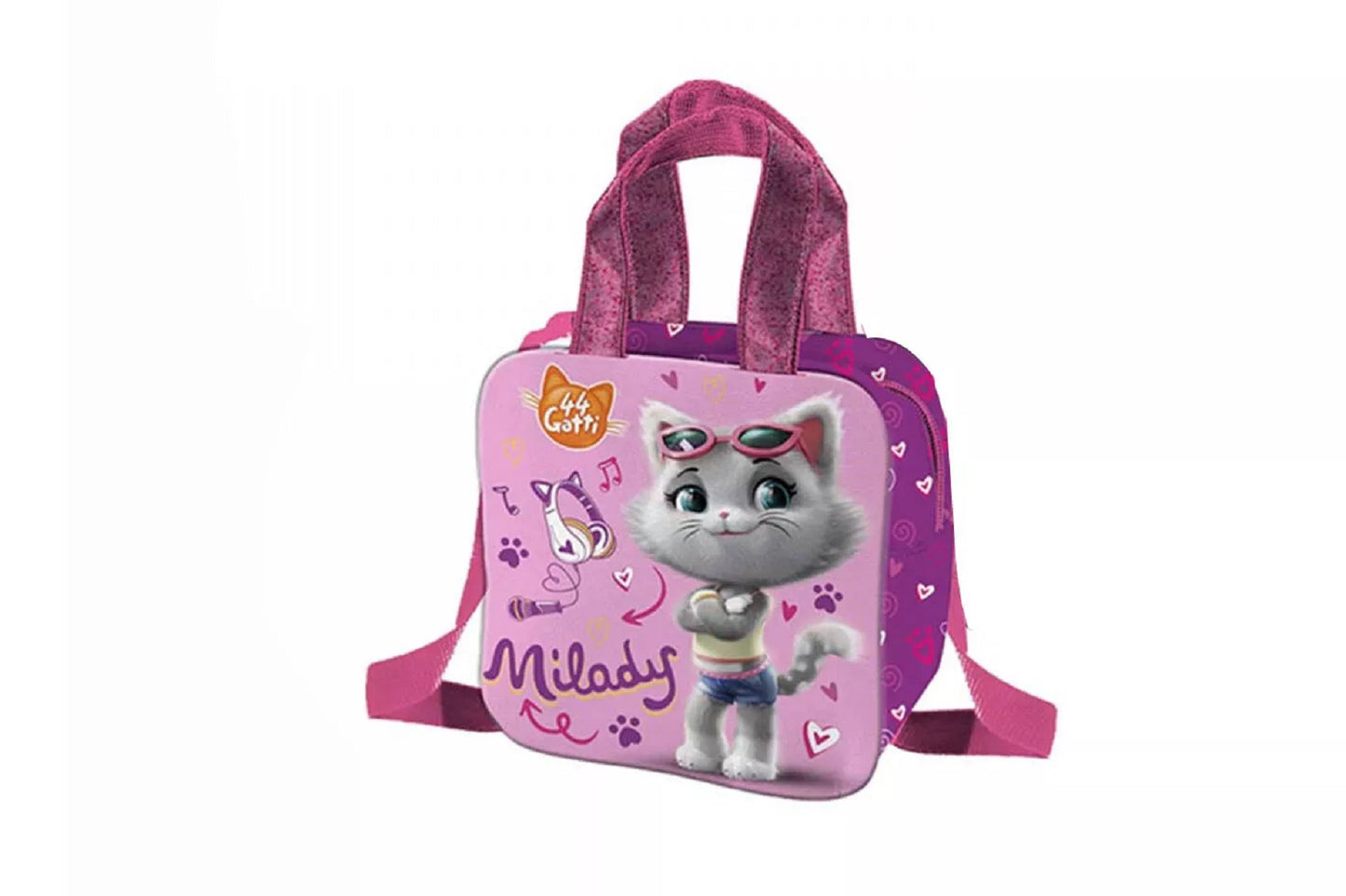 44 Cats Handtasche für Kinder – Praktische Schultertasche für Alltag und Freizeit