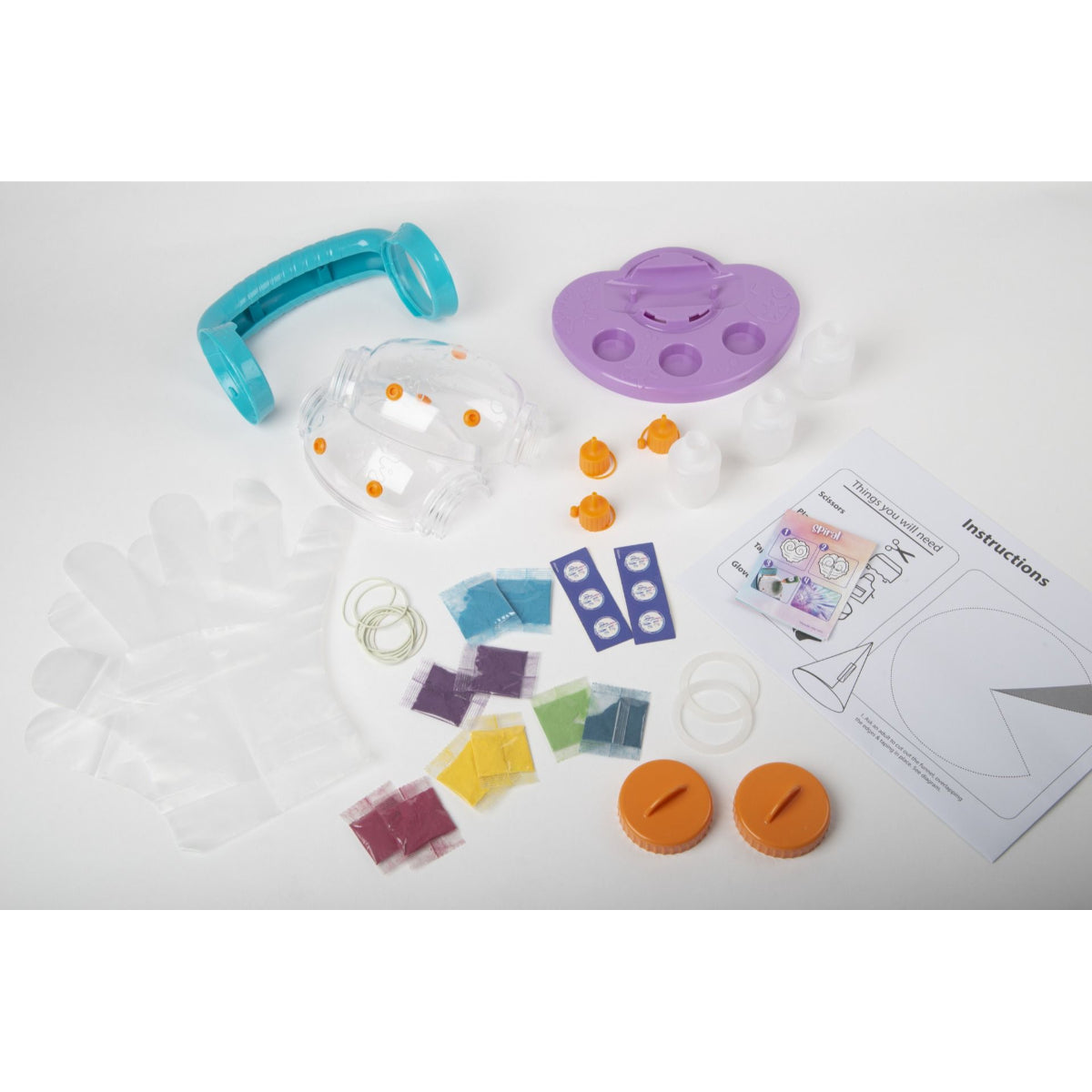 Sambro Tie Dye Creator Färbe Set für Kinder für T-Shirts Taschen und Accessoires
 Färben