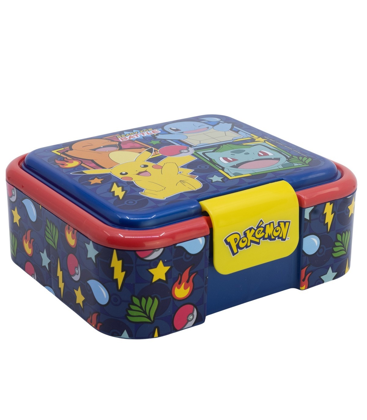 Pokemon Lunchbox Blue Team Brotdose Kinder Pausenbox für Alltag Schule und unterwegs