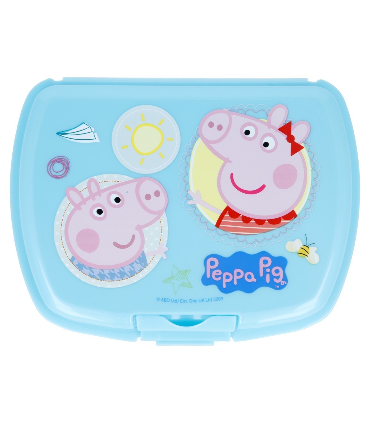 Peppa Pig Lunchbox Kinder Brotdose für unterwegs und Kindergarten