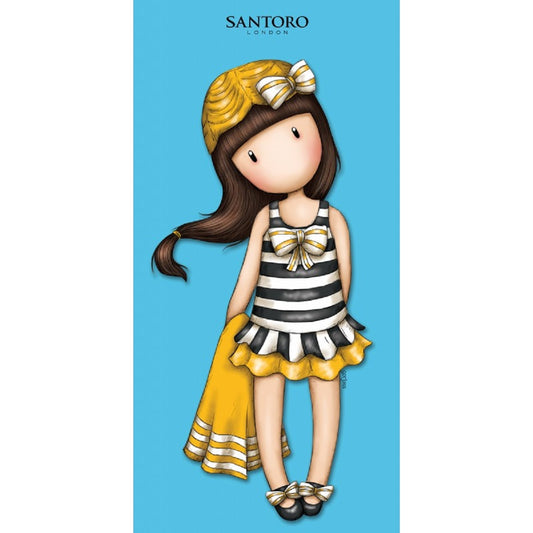 Santoro's Gorjuss Handtuch 75x150 cm Baumwolle weich Badetuch saugfähig Duschtuch