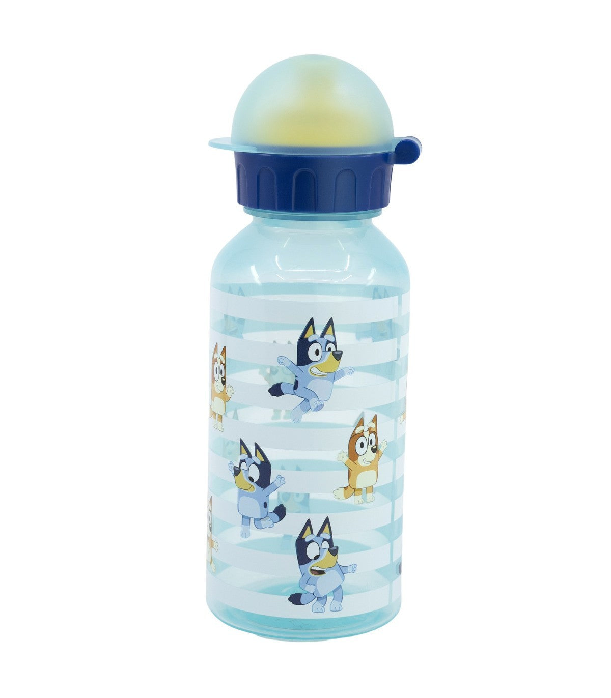 Bluey Kinder Trinkflasche 370 ml Schulflasche mit Sicherheitskappe
