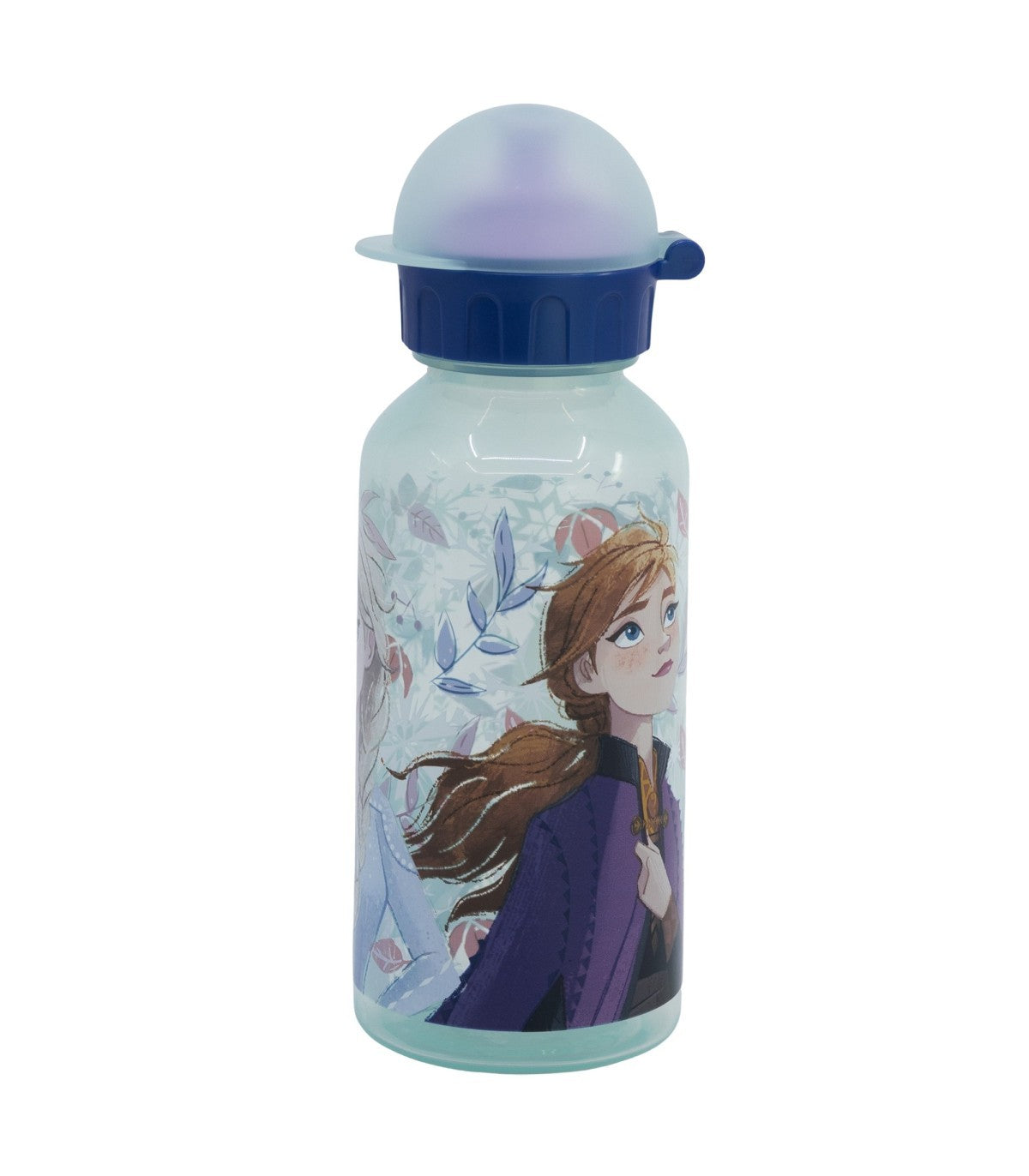 Disney Frozen Kinder Trinkflasche 370 ml Schulflasche mit Sicherheitskappe