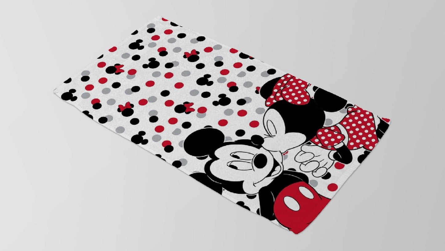 Disney Mickey Mouse Badetuch 140x70 cm Hochwertiges & langlebiges Strandtuch