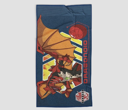 Bakugan Strandtuch – 70x140 cm, 100% Polyester für den perfekten Strandtag