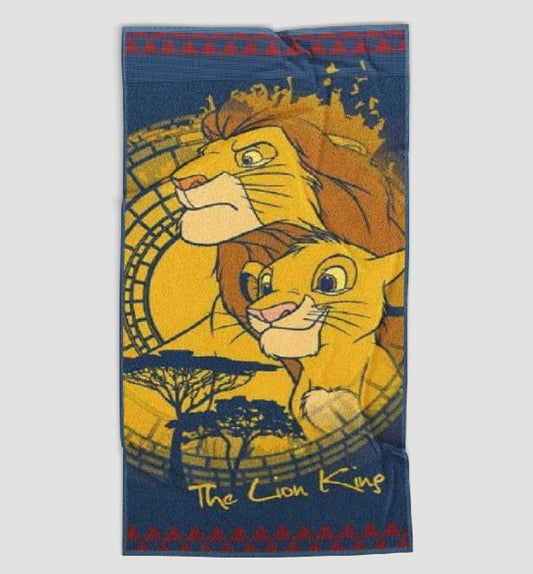 Lion King Strandtuch – 70x140 cm, 100% Polyester für den perfekten Strandtag