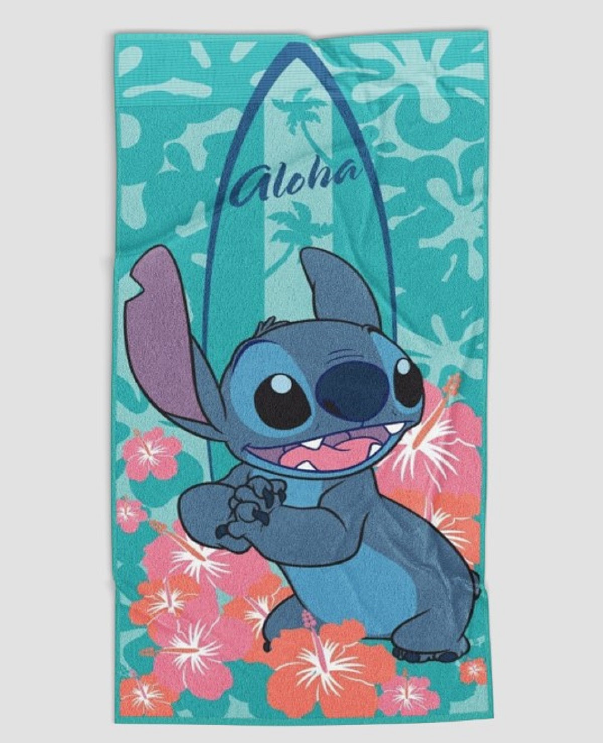 Lilo & Stitch Kinder Badehandtuch – Saugstarkes und kuscheliges Strandtuch 70x140 cm
