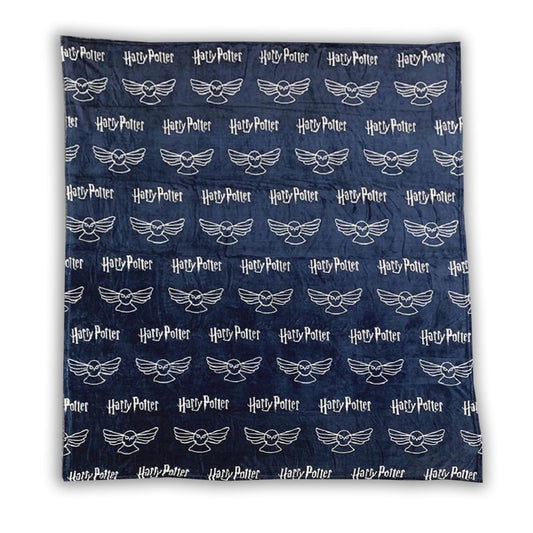 Harry Potter Decke – Wohndecke 130x170 cm für Kinderzimmer und mehr