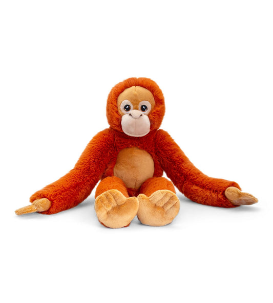 Keel Toys Plüsch Langer Schimpanse 38 CM Kuscheliger Schimpanse zum Knuddeln