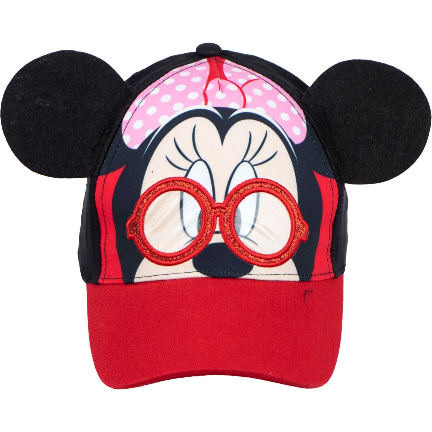 Minnie Mouse 3D Kappe– Disney Cap, 100% Polyester für Frauen und Mädchen