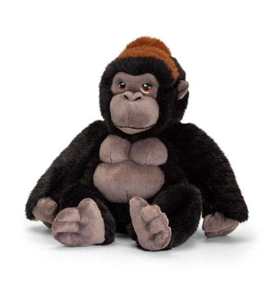 Keel Toys Plüsch Gorilla 20 CM Flauschiger Gorilla als perfektes Geschenk für Tierfreunde
