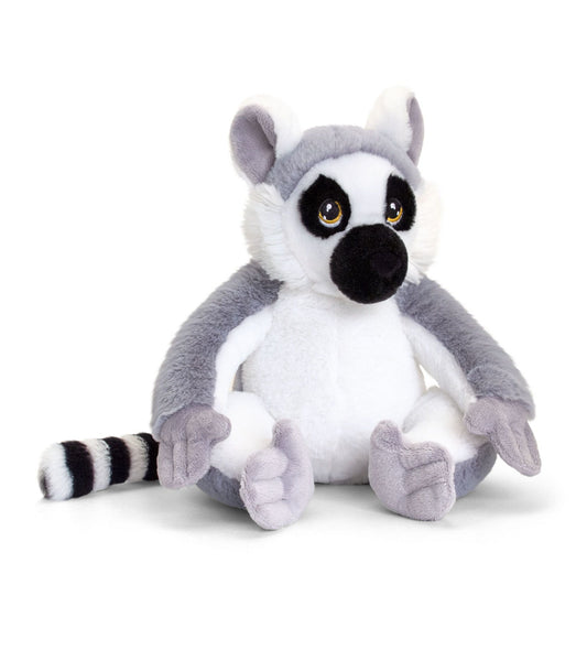 Keel Toys Plüsch Lemur 25 CM Niedlicher Lemur als Kuschelpartner und Spielzeug