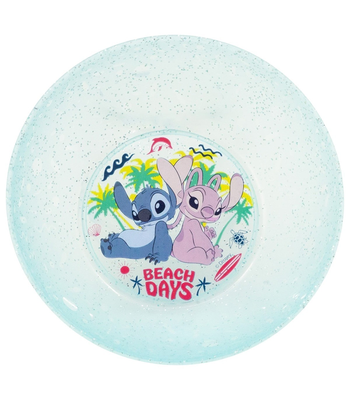 Disney Stitch Kinder Schalen Set 4 teilig Polypropylen für Zuhause Kindergarten und Ausflug