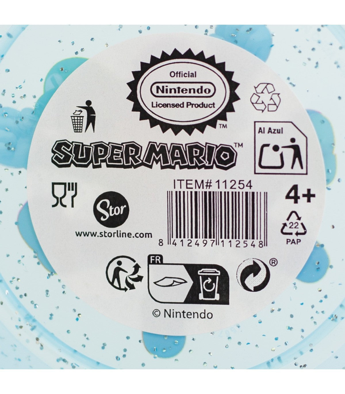 Super Mario Kinder Schalen Set 4 teilig Polypropylen für Zuhause Kindergarten und Ausflug