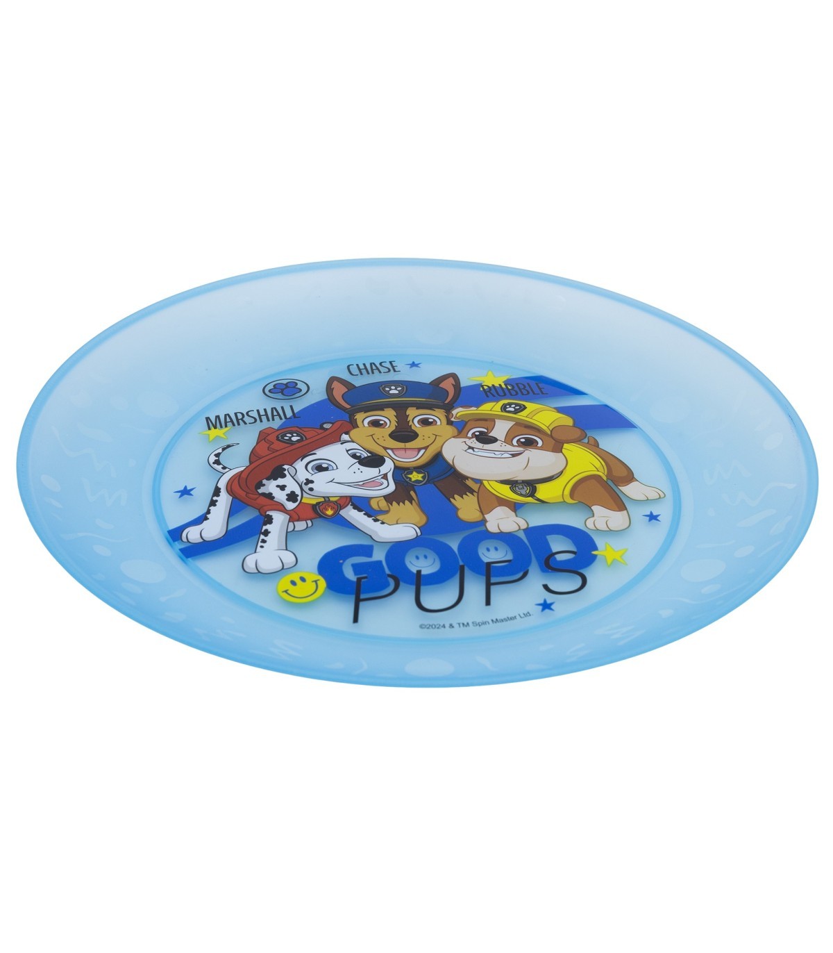 Paw Patrol Kinder Teller Set 4 teilig geeignet für Mikrowelle und Spülmaschine ab 4 Jahre