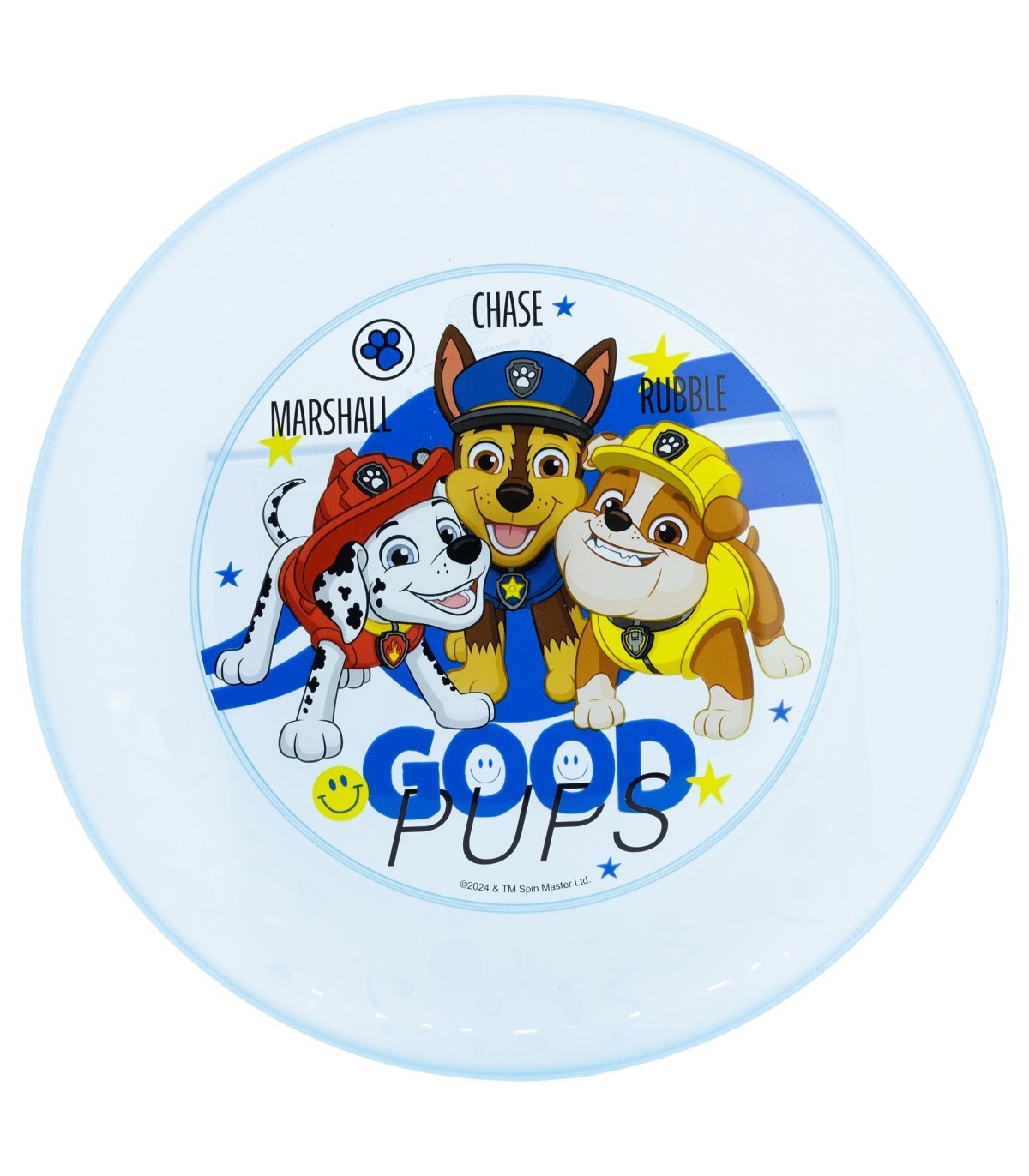 Paw Patrol Kinder Teller Set 4 teilig geeignet für Mikrowelle und Spülmaschine ab 4 Jahre