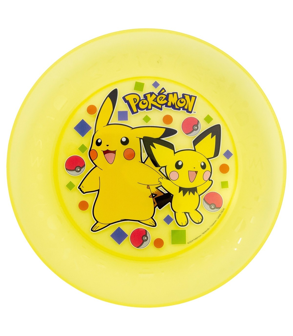 Pokemon Kinder Teller Set 4 teilig geeignet für Mikrowelle und Spülmaschine ab 4 Jahre