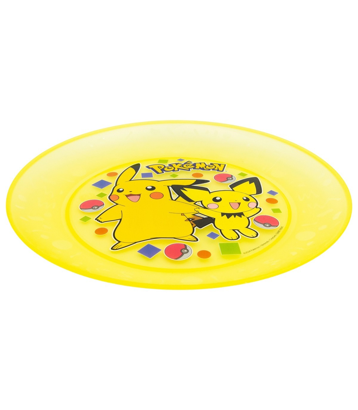 Pokemon Kinder Teller Set 4 teilig geeignet für Mikrowelle und Spülmaschine ab 4 Jahre