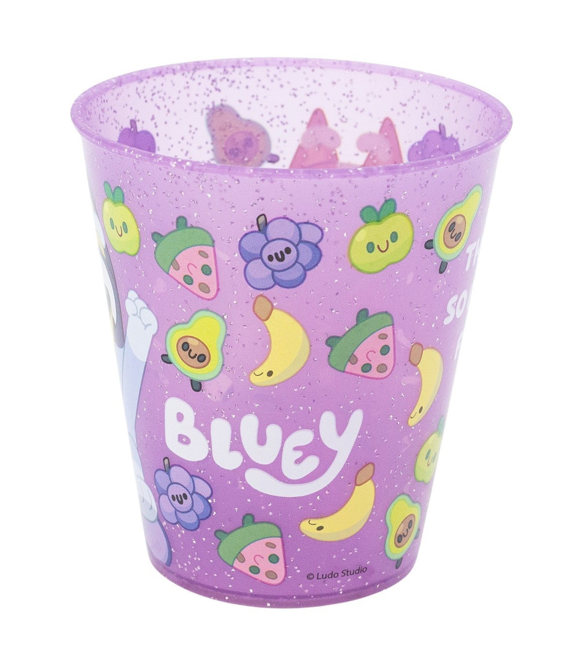 Bluey Kinder Becher Set 4 teilig 285 ml aus Polypropylen
