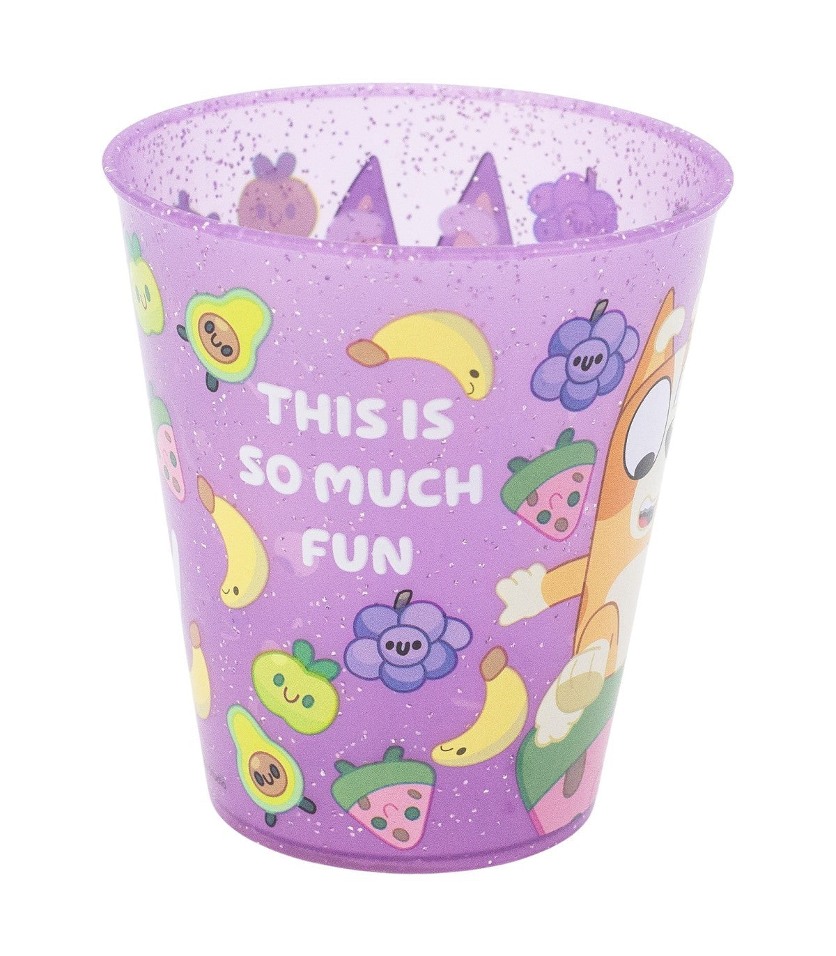 Bluey Kinder Becher Set 4 teilig 285 ml aus Polypropylen