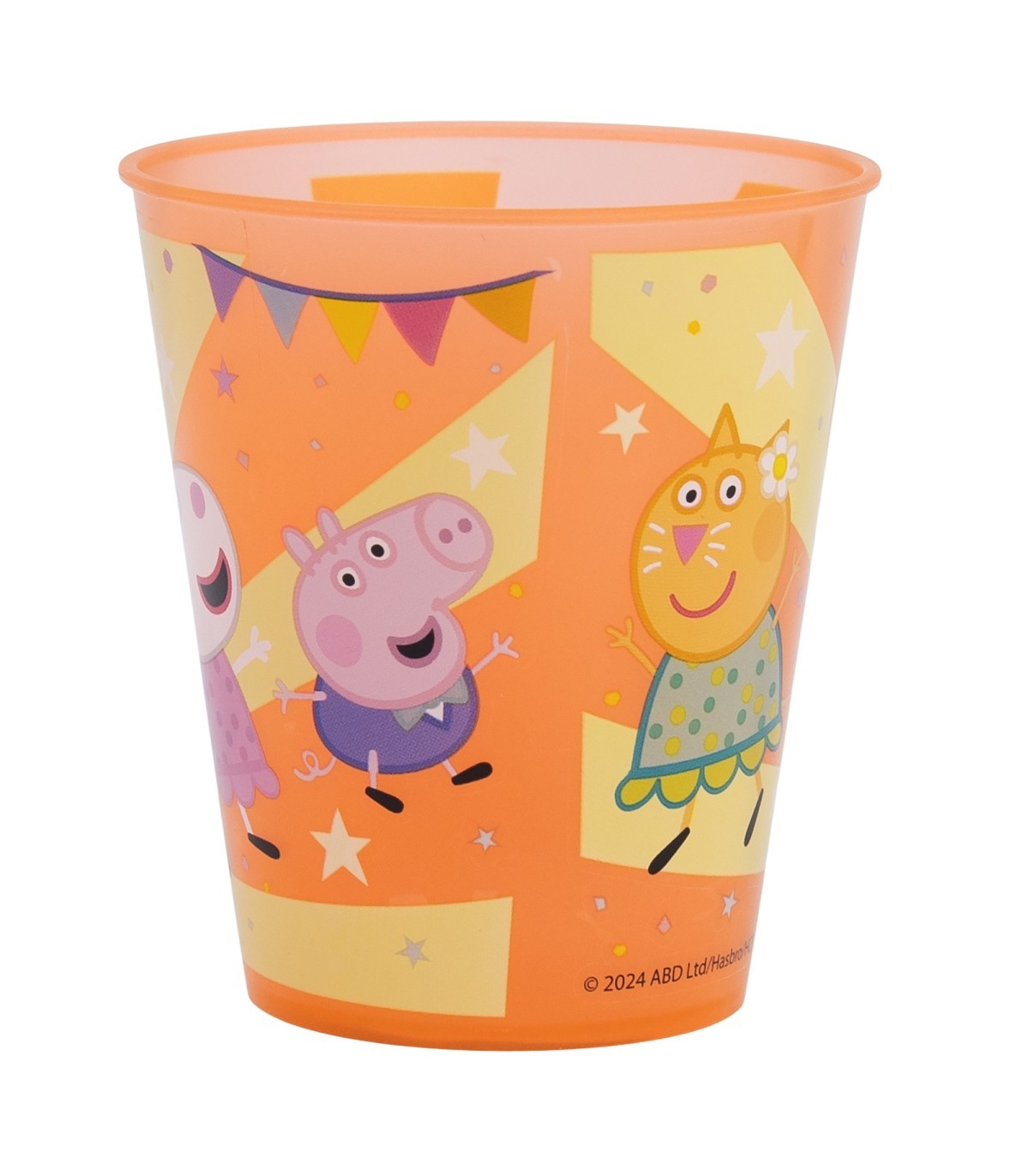 Peppa Pig Kinder Becher Set 4 teilig 285 ml aus Polypropylen