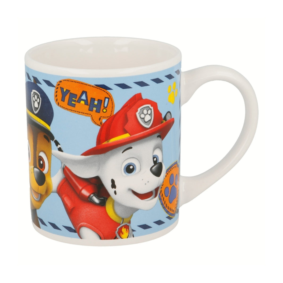 Paw Patrol Kinder Geschirr Set Keramik 3 teilig Teller Schüssel Becher in Geschenkbox