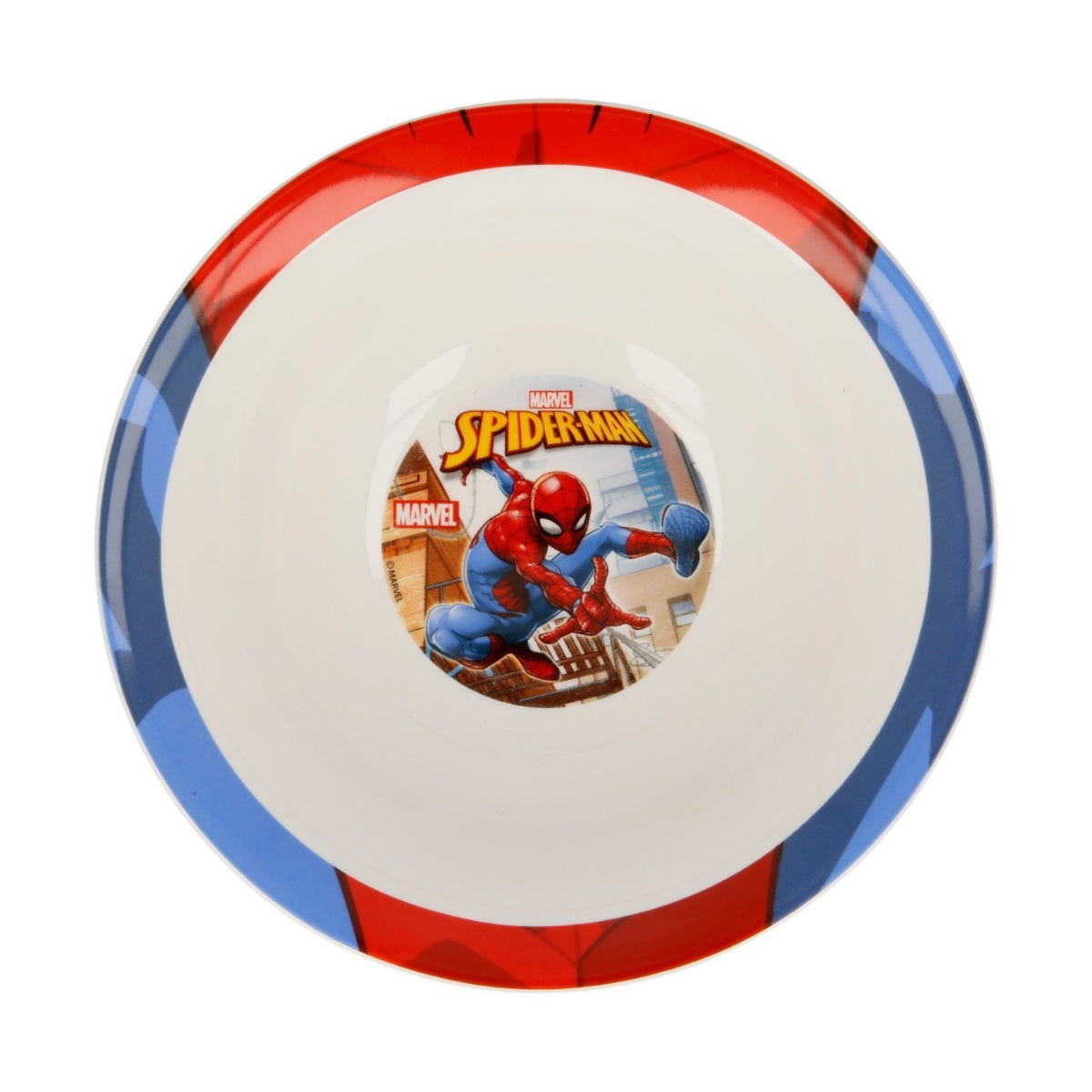 Spider-Man Snack Set 3 teilig aus Keramik mit Teller Schale und Tasse Geschenkbox