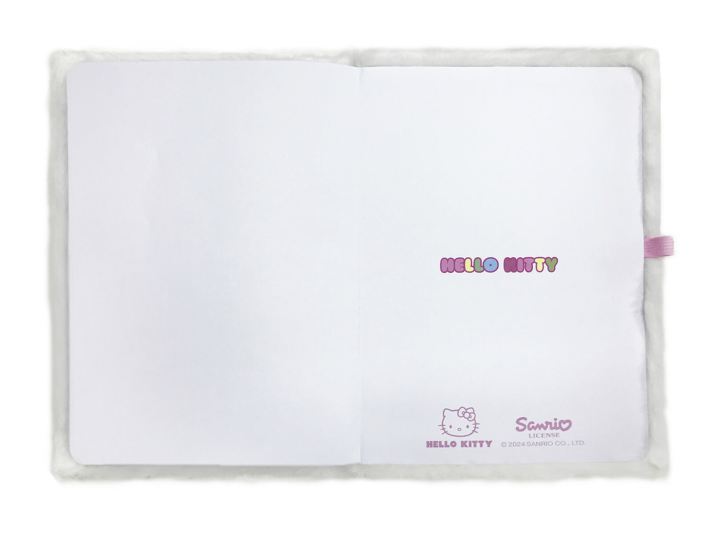 Hello Kitty Plüsch Notizbuch Set mit radierbarem Gelstift Schreibset