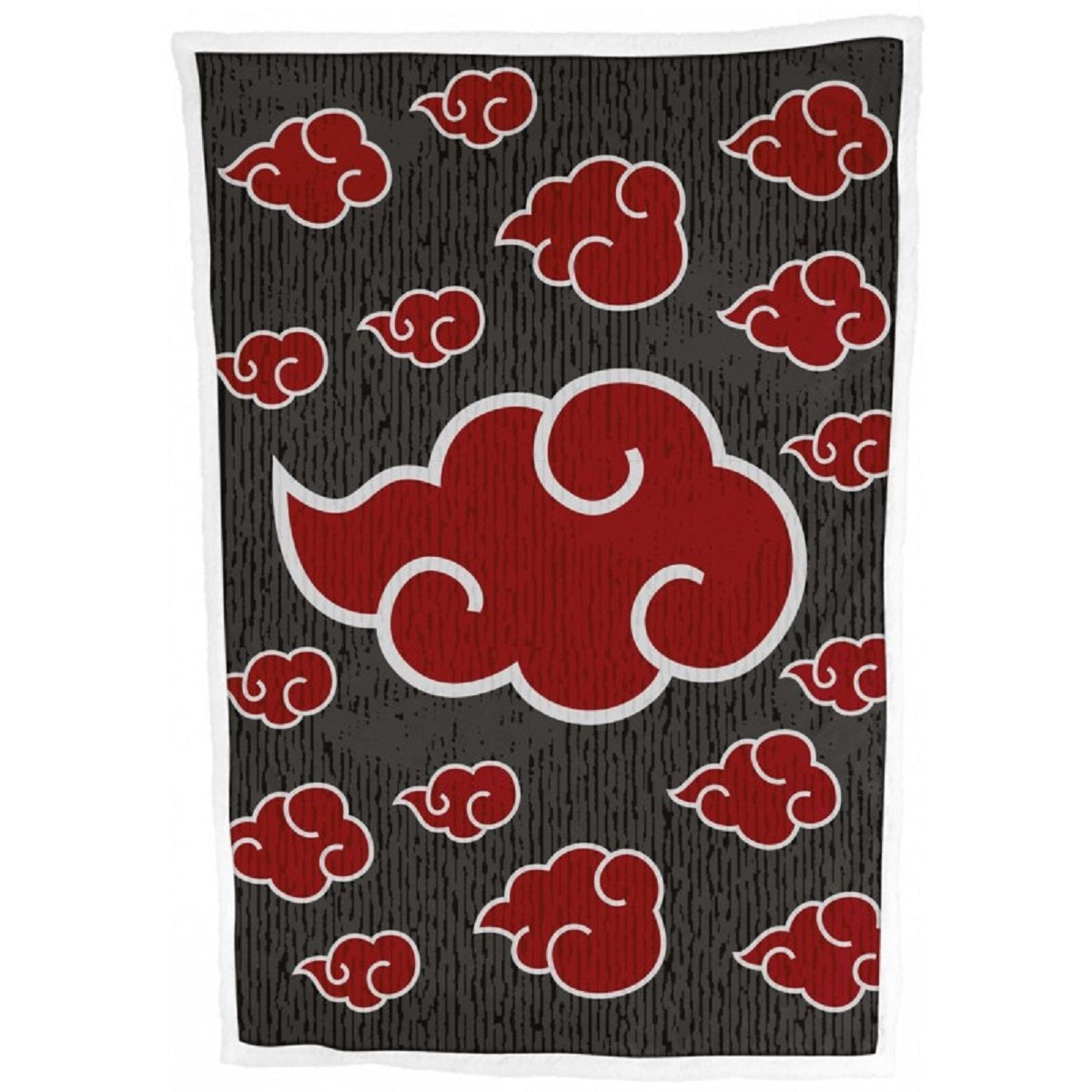 Naruto Sherpa Decke 100x150 cm Kuscheldecke weich Wohndecke