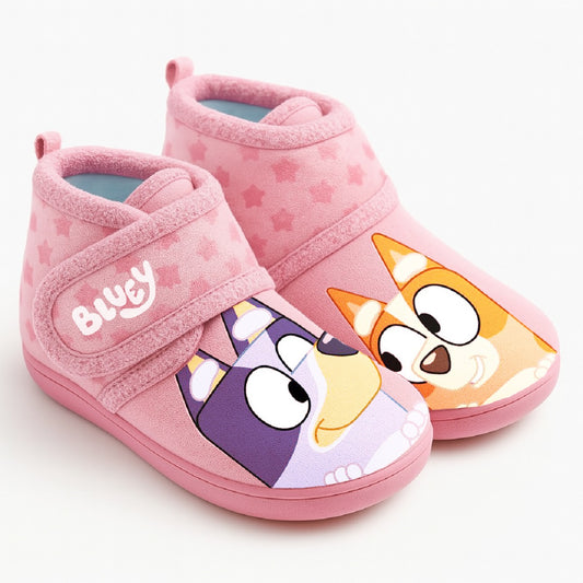 Bluey Pantoffeln Kinder rutschfeste Halbstiefel für Zuhause & Kindergarten