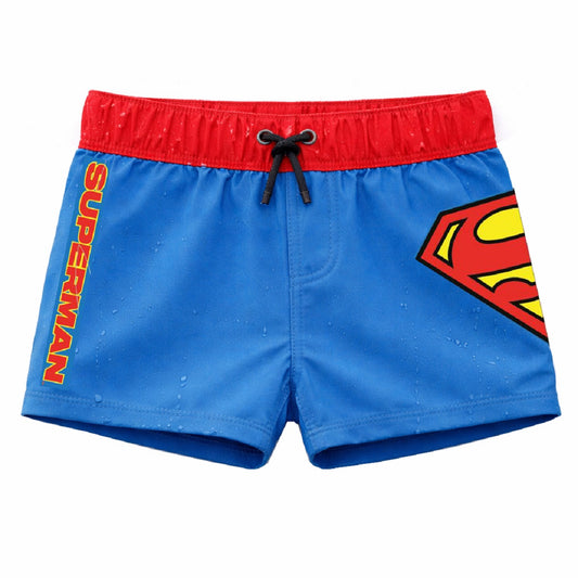 Superman Kinder Shorts Bermuda für Strand Pool Sommerurlaub