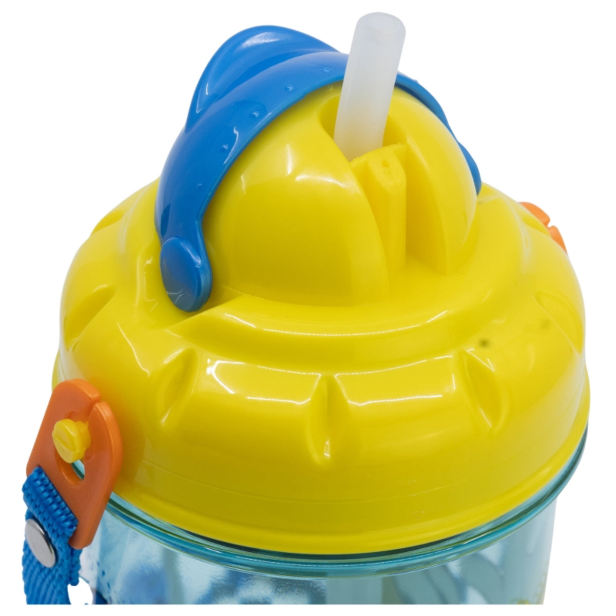 Disney Mickey Kinder Trinkflasche 465 ml mit Strohhalm und Tragegurt