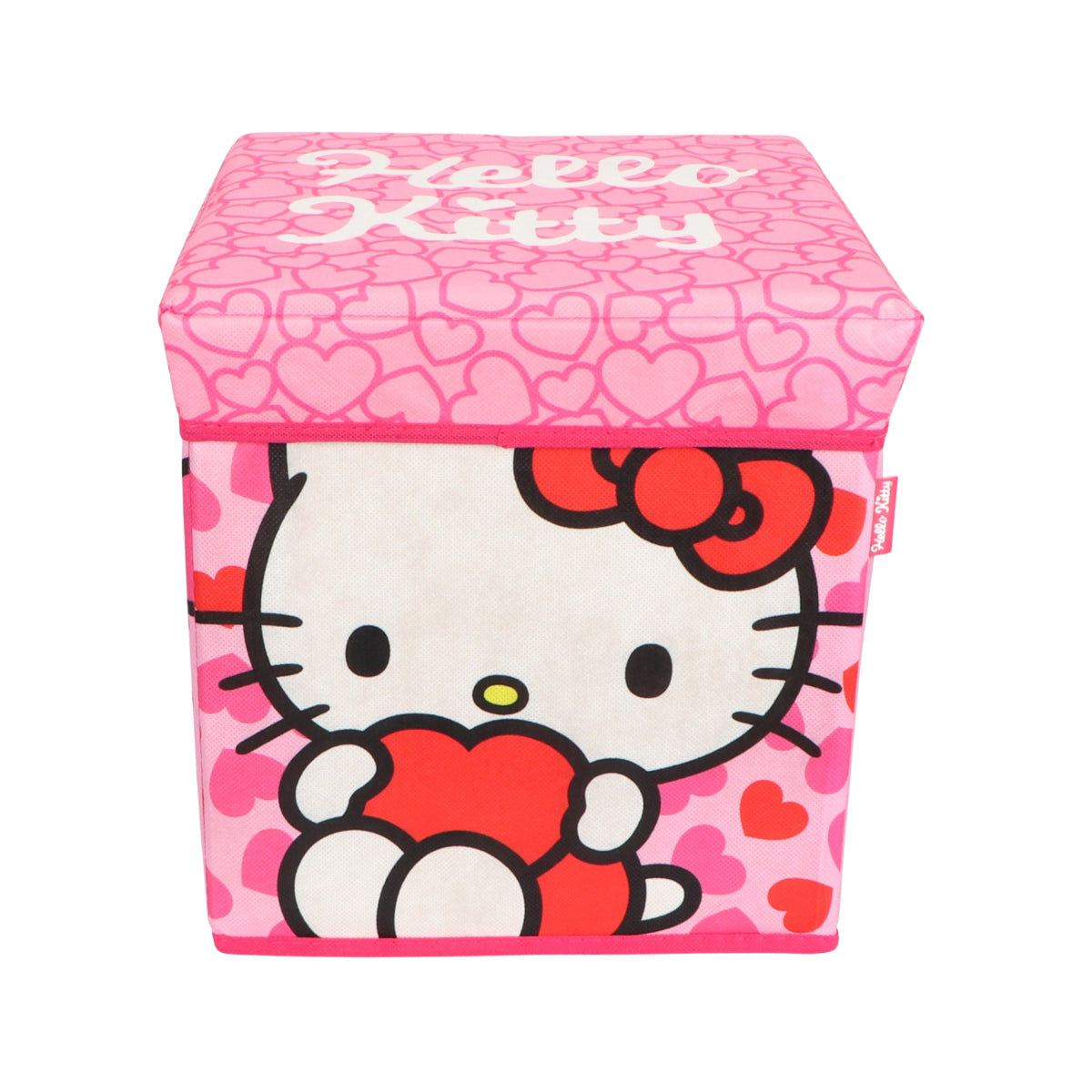 Hello Kitty Aufbewahrungsbox mit Sitzfunktion und Stauraum 30 × 30 × 30 cm