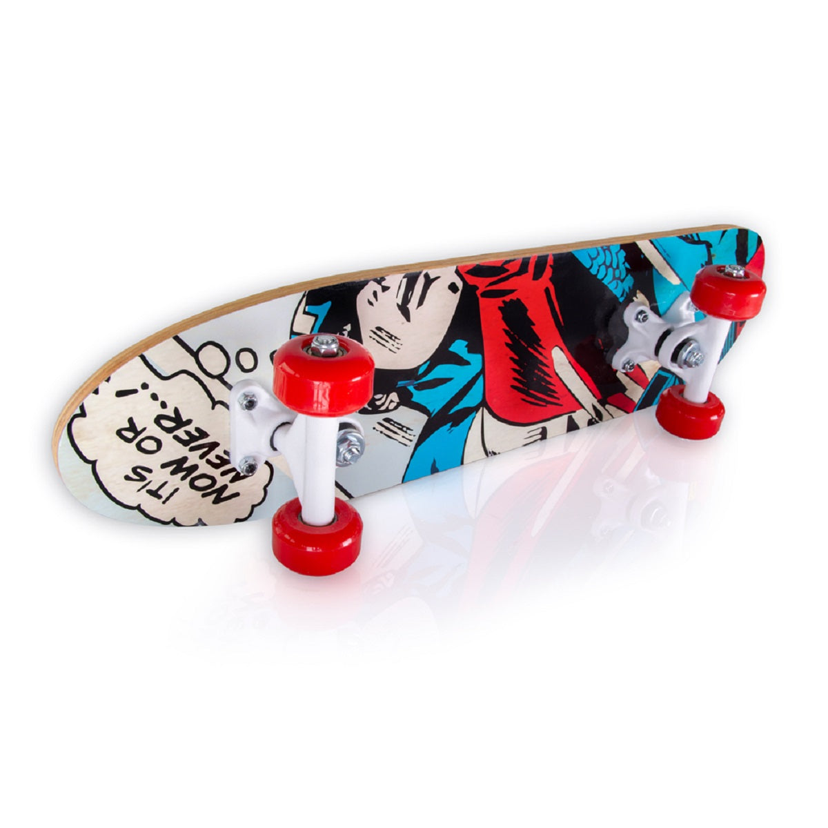 Avengers Captain America Skateboard – Robustes Ahornholz mit 95A PVC-Rädern
