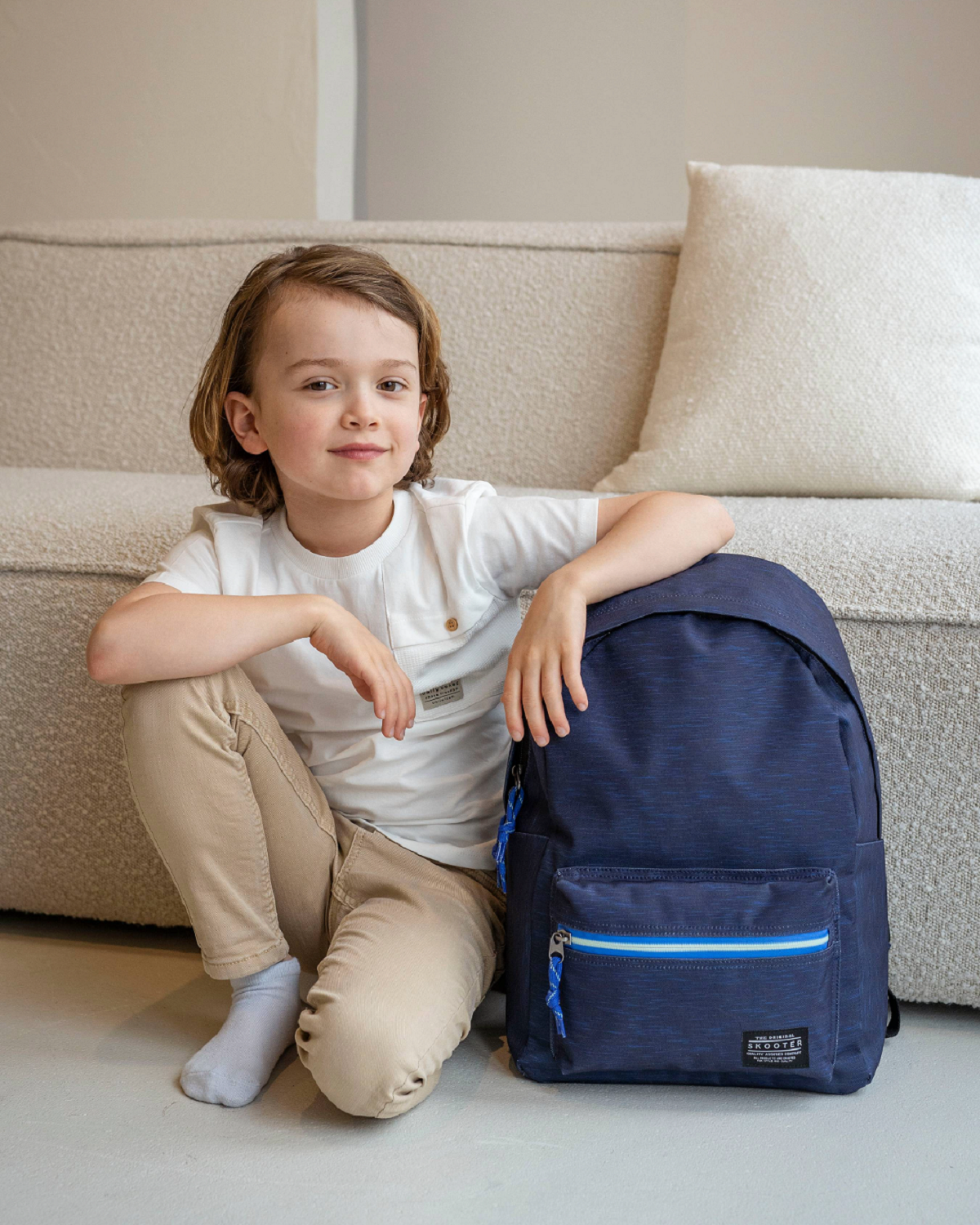 Skooter Rucksack – Stylischer Schulrucksack in Grün mit viel Stauraum