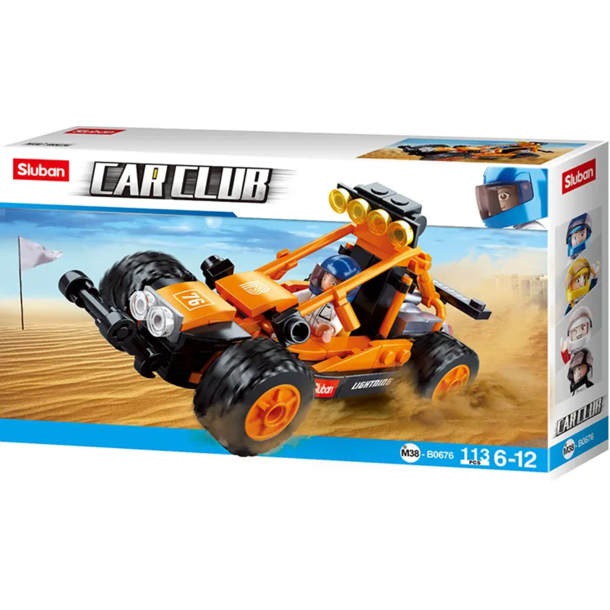 Sluban Buggy Konstruktionsspielzeug für kreativen Bauspaß