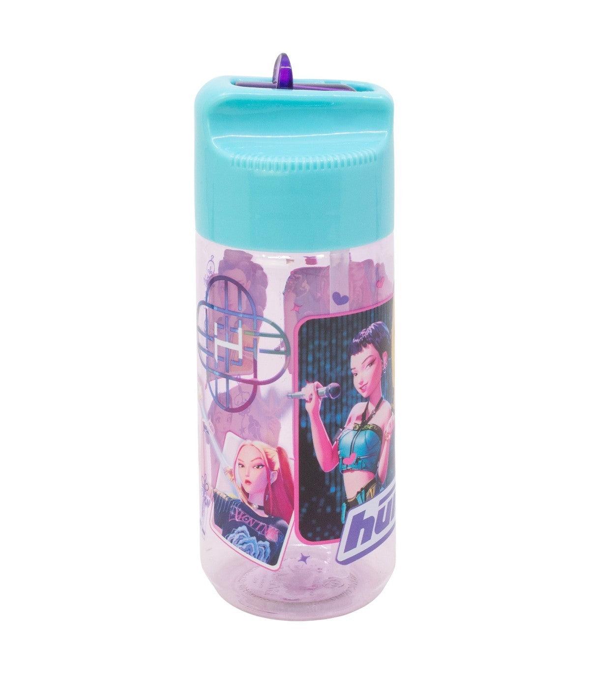 KPop Demon Hunters Trinkflasche 430 ml Kinder Flasche mit Klappverschluss