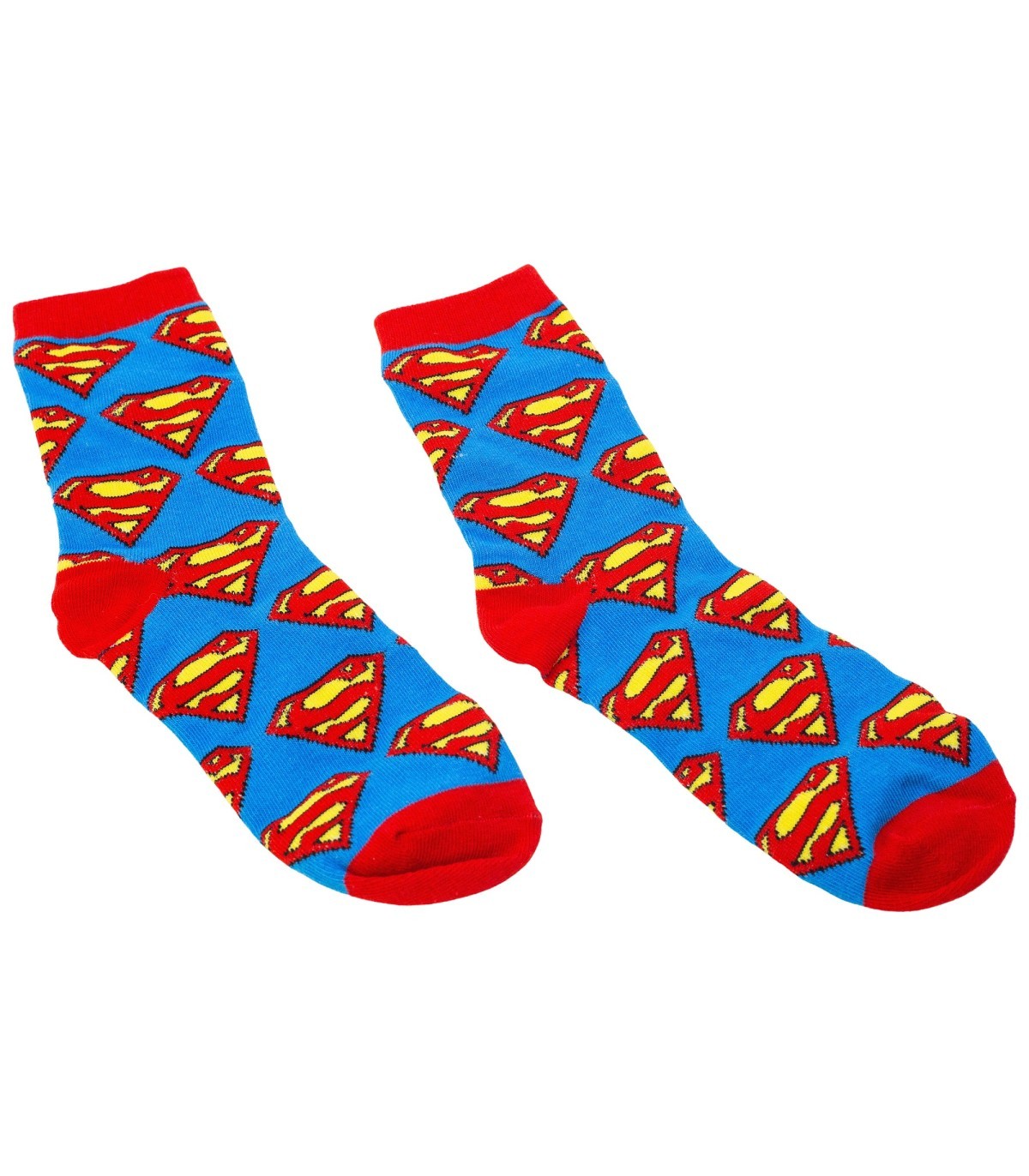 Superman Geschenkset mit Keramiktasse und Socken Größe 31 bis 38