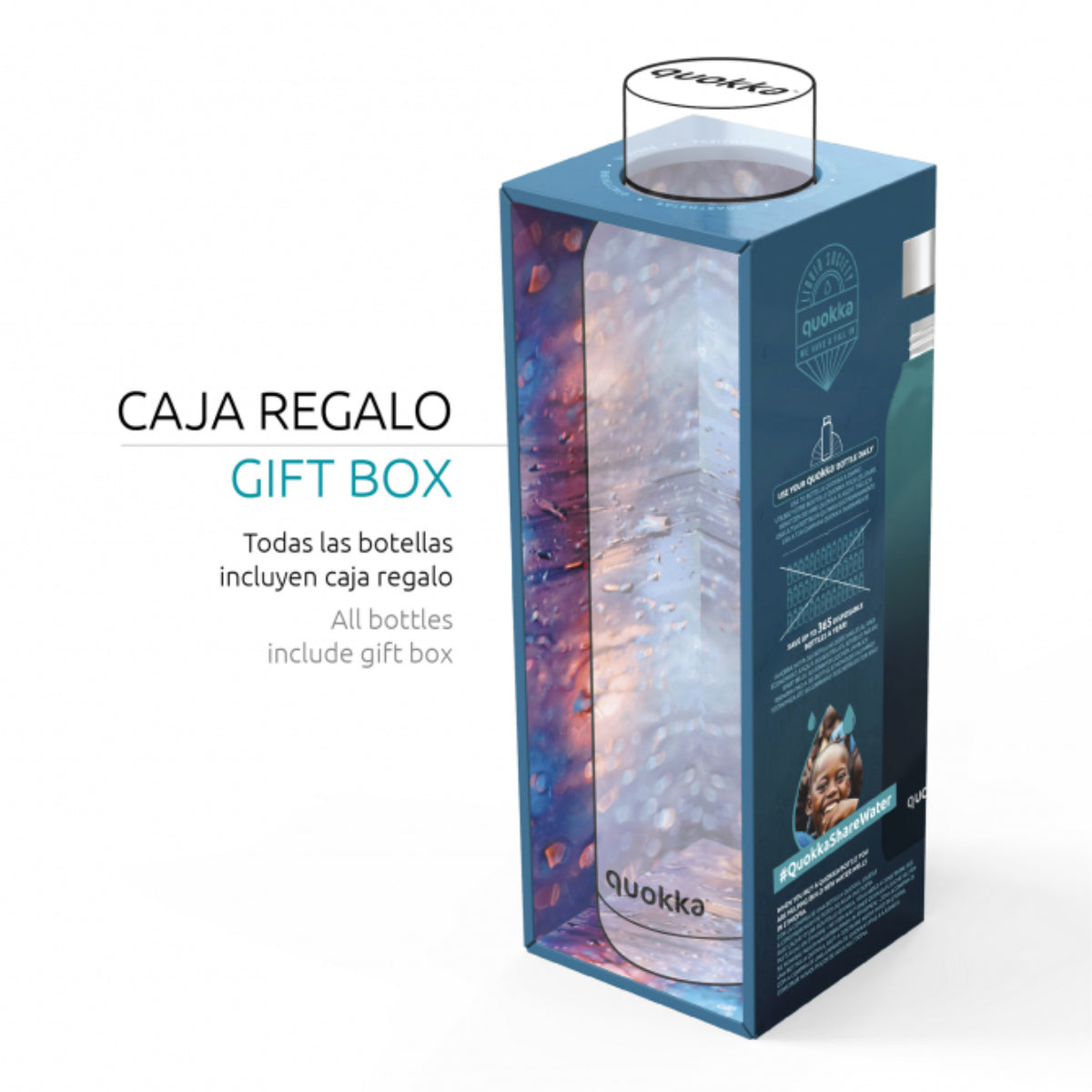 Quokka Edelstahl Trinkflasche isoliert 630 ml Thermoflasche