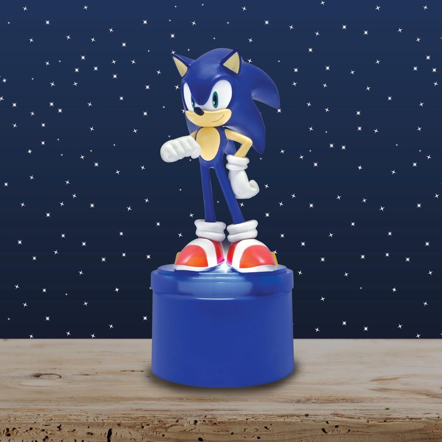 Sonic Nachtlicht im Taschenformat Leuchtender Komfort für Kinder
