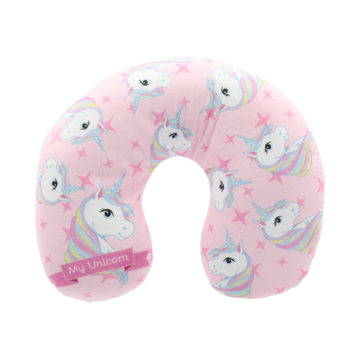 Unicorn Kopfkissen Velours Kissen Ideal für Reisende oder Zuhause!