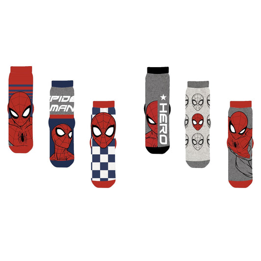 Spiderman Kinder Socken Set 3er Pack Socken, Söckchen, Strümpfe