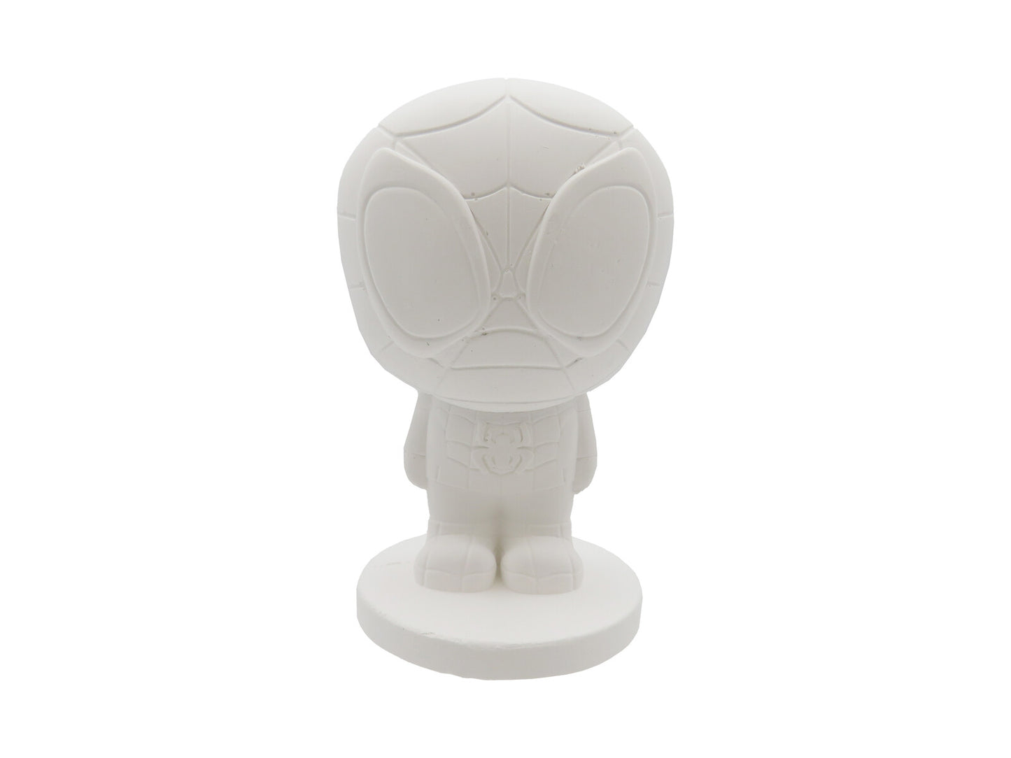 Spidey Gipsfigur zum Bemalen Kinder Bastelset mit 5 Farben und Pinsel