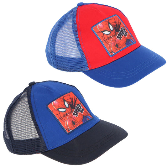 Spider-Man Cap Stylische Marvel Kinder Kappe mit coolem Superhelden-Design