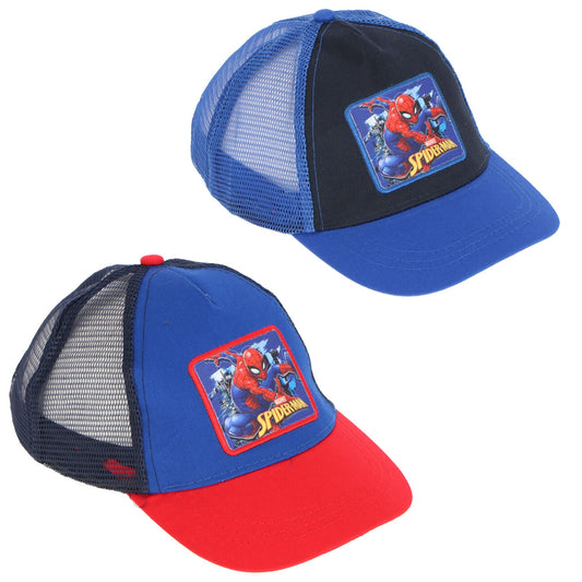 Spider-Man Cap Stylische Marvel Kinder Kappe mit coolem Superhelden-Design