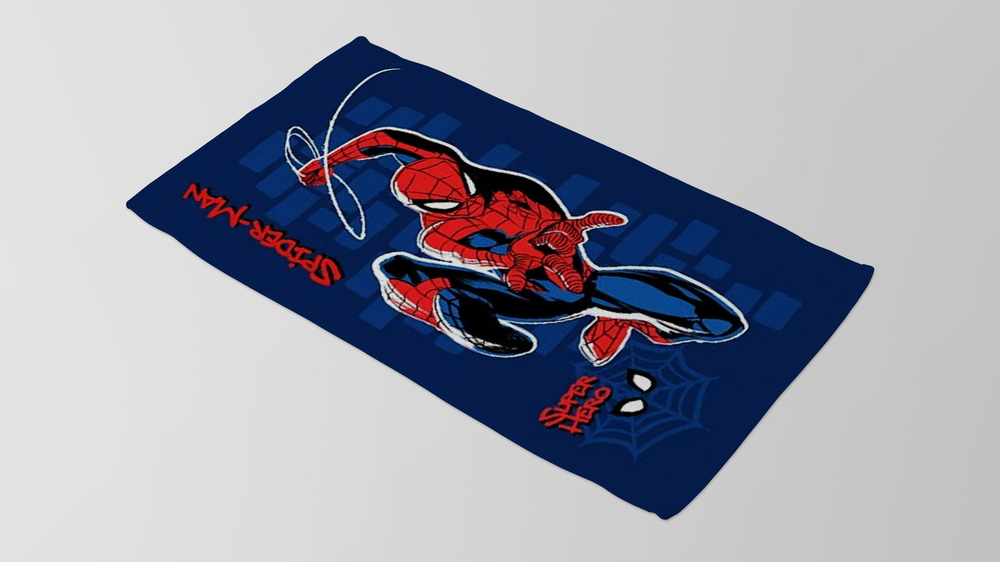 Spiderman Badetuch 140x70 cm Hochwertiges & langlebiges Strandtuch